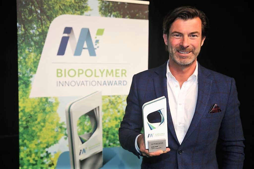BIOPOLYMER Innovation Award (1) -Christoph Glammert Biofibre